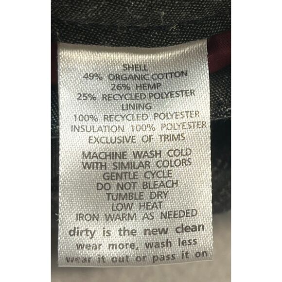 Horny Toad Quilted Mini Skirt Organic Recycled Sustainable Gray Size 10 Sporty - Picture 7 of 9